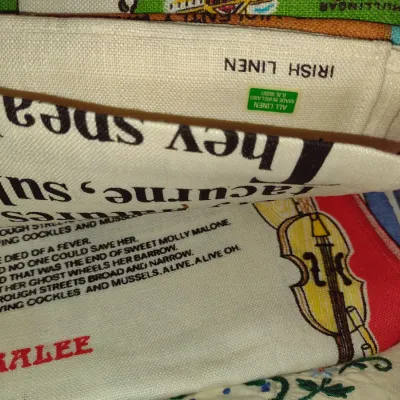 Collection of Table Linens, Linen Kitchen Towels, and Vintage Embroidered Linens