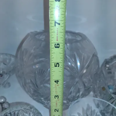 Collection of Glass/Crystal Bowls and Home Decor