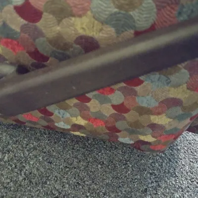 Small Upholstered Rocking Recliner