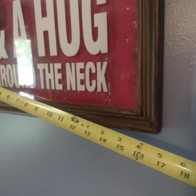 Framed Shadow Box Sign