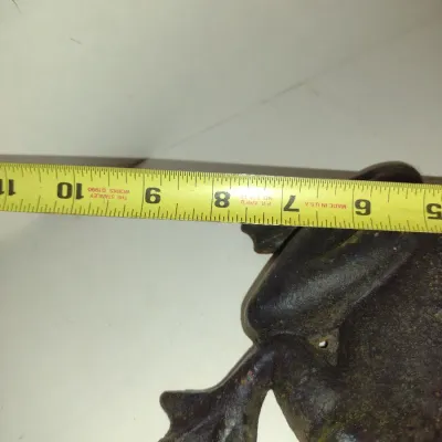 Cast Iron Frog Indoor/Outdoor Decor- Approx 7 1/2" Wide