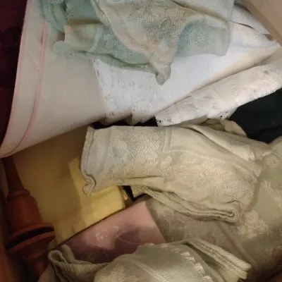 Collection of Table Linens, Linen Kitchen Towels, and Vintage Embroidered Linens