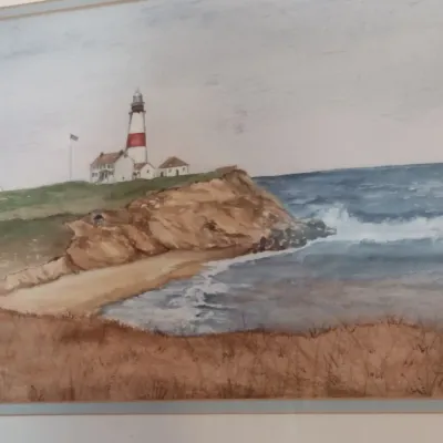 Framed Print of Lighthouse