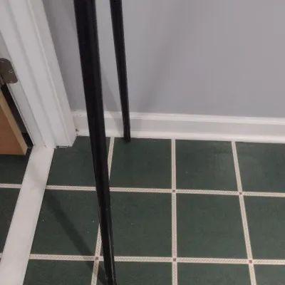 Metal Clothes Hanging Rack- Approx 59" Wide, 62 1/2" Tall