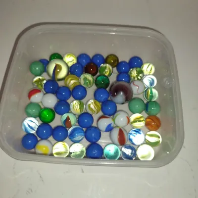 Collection of Glass Marbles