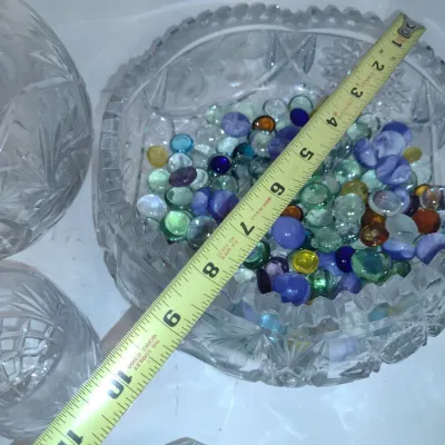Collection of Glass/Crystal Bowls and Home Decor