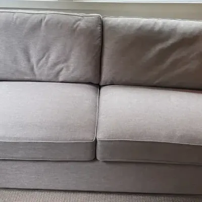 Crate & Barrel Sleeper Sofa with Pull-Out Mattress