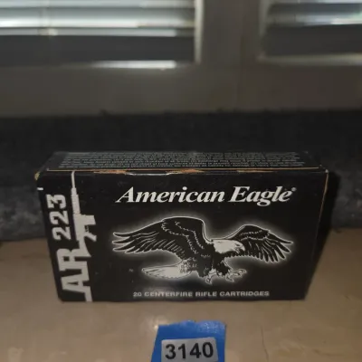 Sale Photo Thumbnail #175: 55 grain
Sealed box of 20 rounds