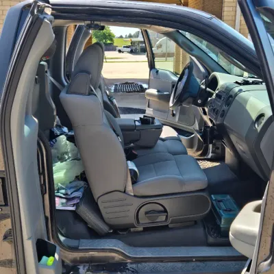 Sale Photo Thumbnail #10: 131,521 miles 
4 Door
Manual Windows and locks
Cruise
Tonneau cover
Bedliner
Newer tires with lots of tread

Check Engine light and brake lights are on.  Runs and drives well.