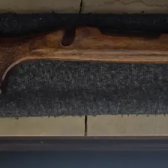 Sale Photo Thumbnail #150: Solid wood. 
Designed for bolt action rifles