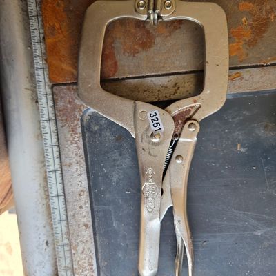 Sale Photo Thumbnail #477: Pair of clamps