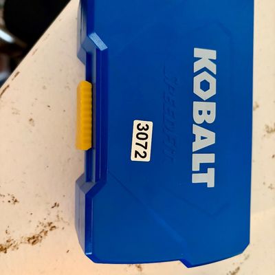 Sale Photo Thumbnail #384: Full kit of Kobalt drill bits