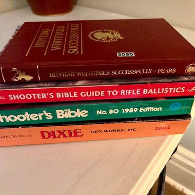 Sale Photo Thumbnail #429: Lot of 4 Hunting and rifle books all in good condition.