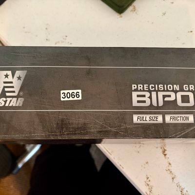 Sale Photo Thumbnail #389: This is a full size, friction, precision grade bipod by NcStar. New in original box.