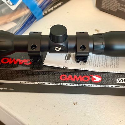 Sale Photo Thumbnail #397: Riflescope including instruction manual. Brand new in original packaging by GAMO.