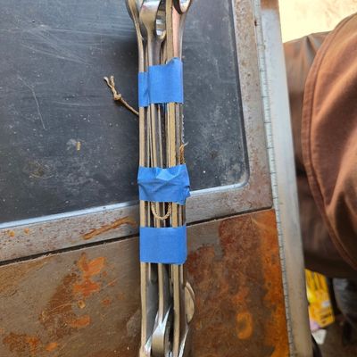 Sale Photo Thumbnail #502: Lot includes 3 box wrenches