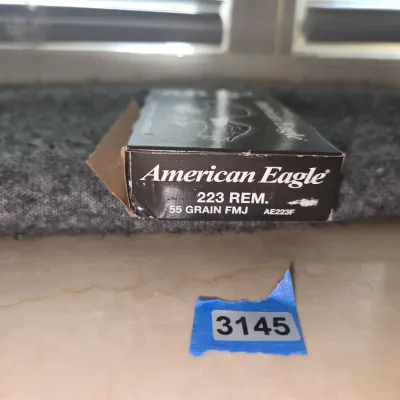 Sale Photo Thumbnail #165: 55 grain
20 cartridges
Box is opened and does have all cartridges as shown