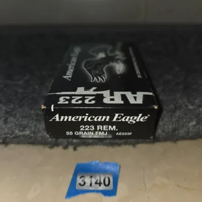 Sale Photo Thumbnail #176: 55 grain
Sealed box of 20 rounds