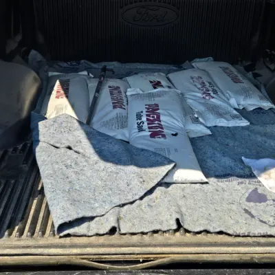 Sale Photo Thumbnail #8: 131,521 miles 
4 Door
Manual Windows and locks
Cruise
Tonneau cover
Bedliner
Newer tires with lots of tread

Check Engine light and brake lights are on.  Runs and drives well.