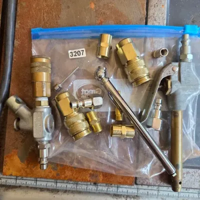 Sale Photo Thumbnail #260: assorted air line fittings