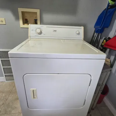 Sale Photo Thumbnail #21: Heavy duty
Extra Large capacity
Dryer is in working condition
Sold as is