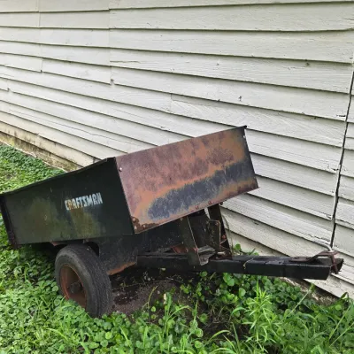Sale Photo Thumbnail #94: Tires are in poor shape but do hold air for a short period of time.