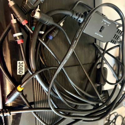Sale Photo Thumbnail #373: Sony CD player with original cords. Item is in good working condition.