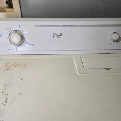 Sale Photo Thumbnail #22: Heavy duty
Extra Large capacity
Dryer is in working condition
Sold as is