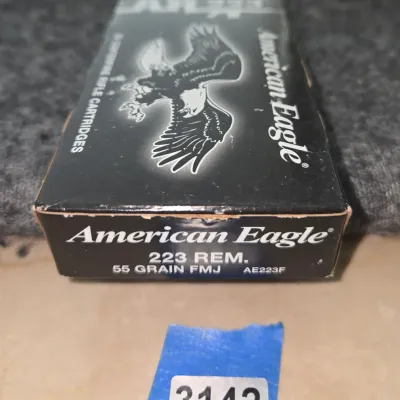 Sale Photo Thumbnail #172: 55 Grain
20 Cartridges
Sealed Box