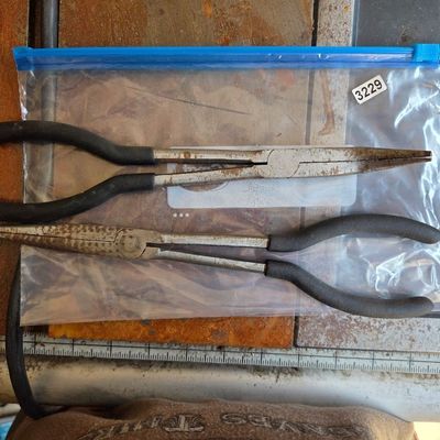 Sale Photo Thumbnail #514: Long reach needle nose pliers