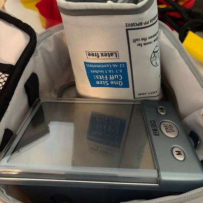 Sale Photo Thumbnail #316: Blood pressure monitor and latex free cuff including manual and case.