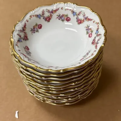 Set Of 12 Edelstein Bavaria Maria Theresia Berry Bowls 