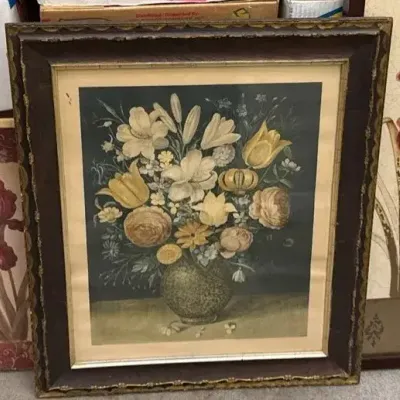 Lot Of Three Floral Beautiful Prints 