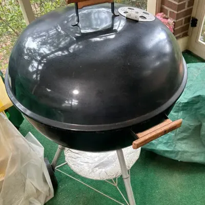22” Weber Charcoal Grill With Cover 