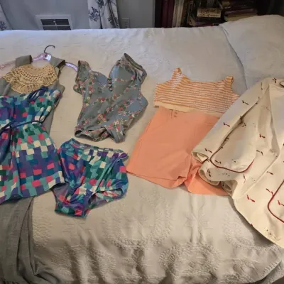Women's Vintage Clothing: Bathing Suits, Hippie Dress