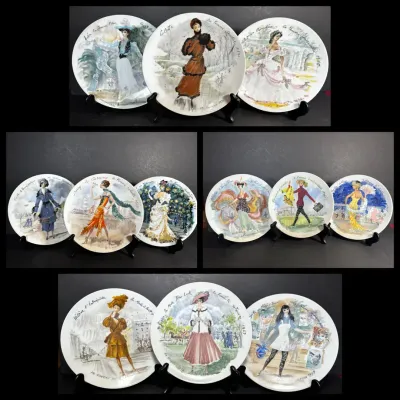 12 Limoges 8.5in Decorative Plates