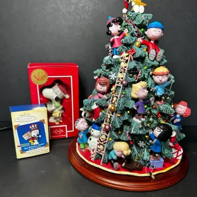 Danbury Mint, Lenox & Hallmark Peanuts Christmas