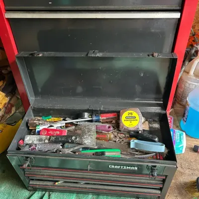 Craftsman Rolling Tool Cabinet And Chest With Tools 