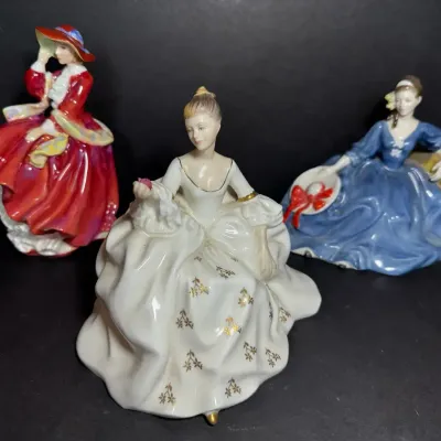3 Royal Doulton Ladies
