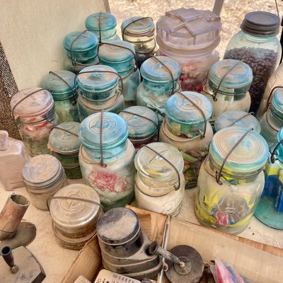 Sale Photo Thumbnail #622: Glass mason jars 
