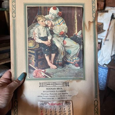Old calendars and
ephemera GALORE 