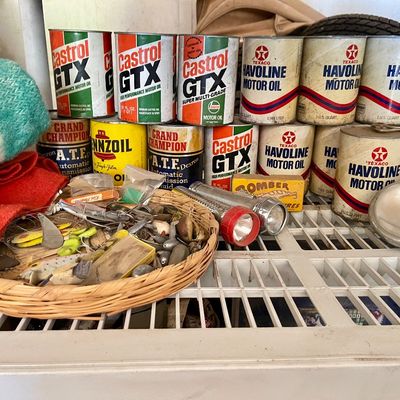 Sale Photo Thumbnail #448: Lures collector cans