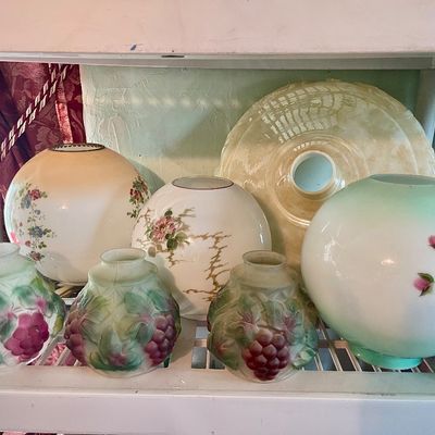 Sale Photo Thumbnail #152: Glass globes 