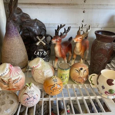 Decor fun to find garlic holder 