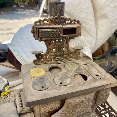 Sale Photo Thumbnail #301: Old school toy stove