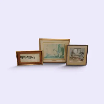 TJ223 Framed Prints (3pc)