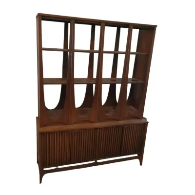 TJ226 Broyhill Brasilia Walnut Room Divider