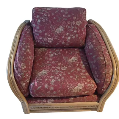 TJ209 Vintage Bamboo Armchair