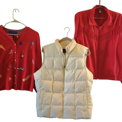 TJ125 Women's Outerwear- Lands End, Karen Scott, Napa Valley (Size L/XL)