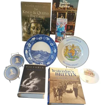 TJ122 Queen Elizabeth Memorabilia 